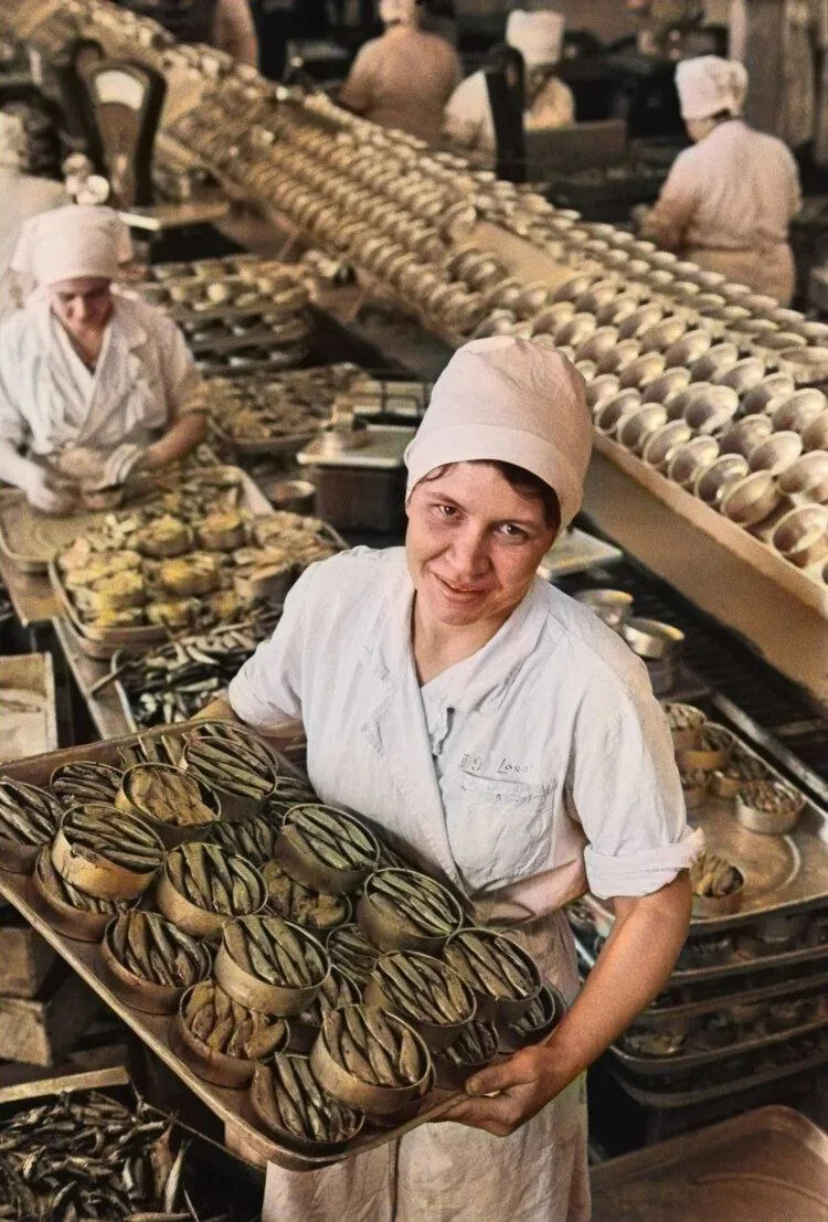Миллионы людей знали вкус этих шпрот, но почти никто не видел, сколько труда стояло за каждой банкой