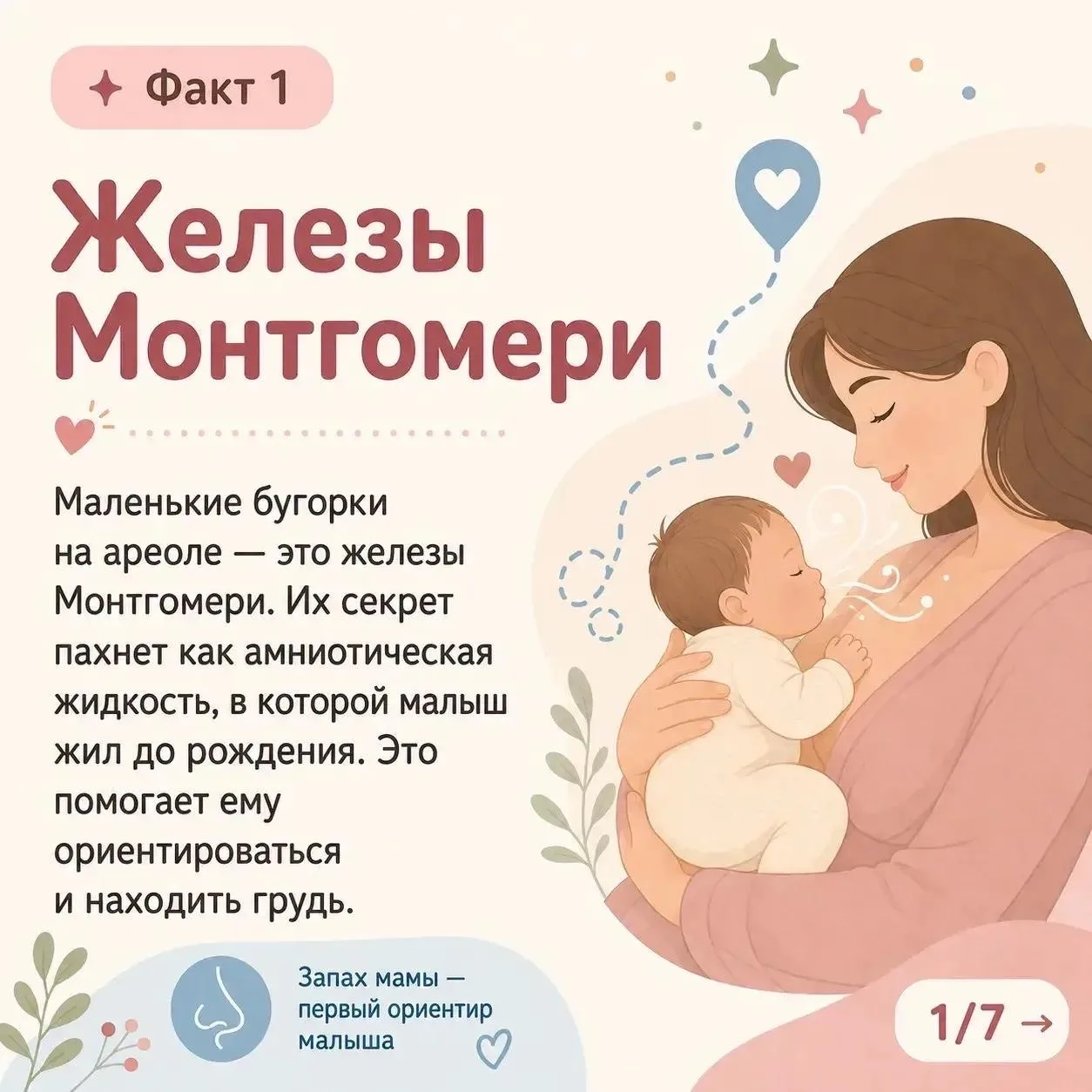 Странные, но правдивые факты о грудном вскармливании☺️