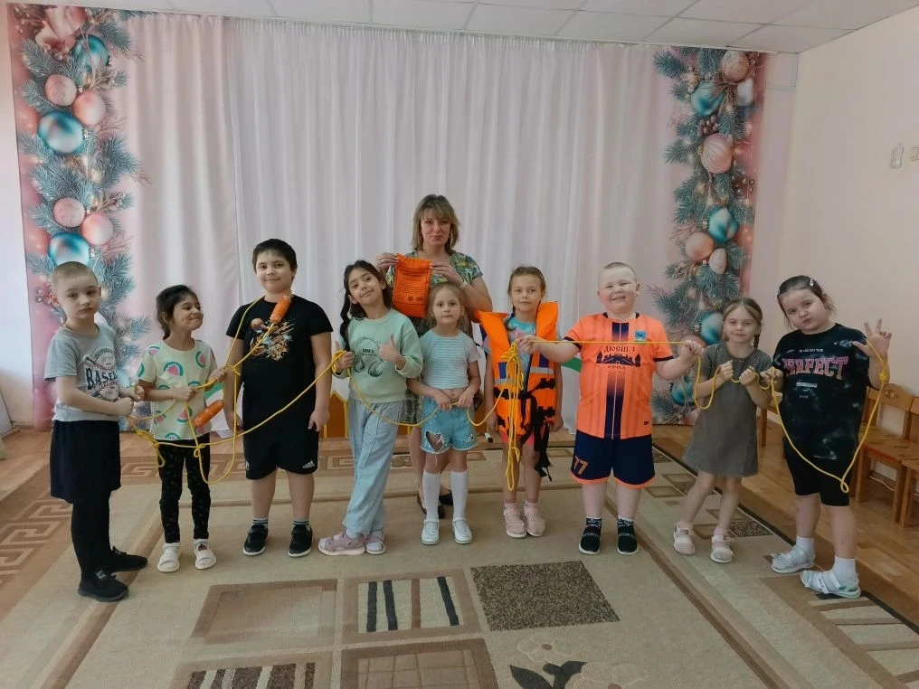 ✨Сегодня в гости в наш детский сад приходила начальник пресс-центра ГУ МЧС России по Ор...