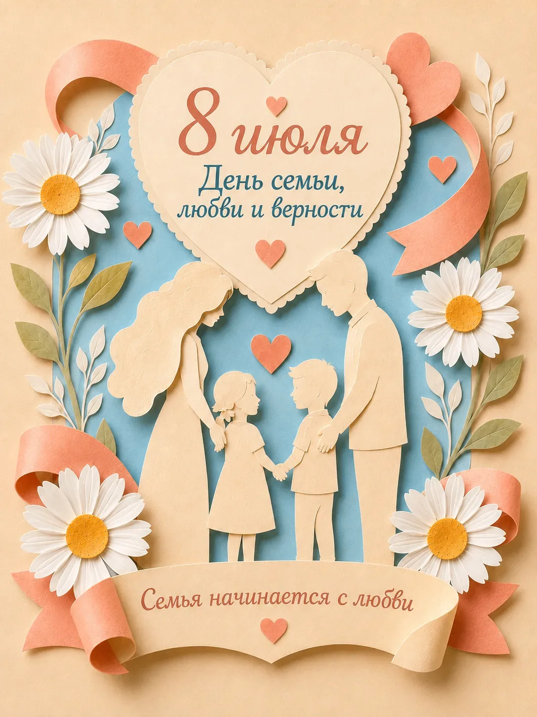 Семья – место, где нас любят без условий, понимают с полуслова и всегда ждут

Именно рядом с близким
