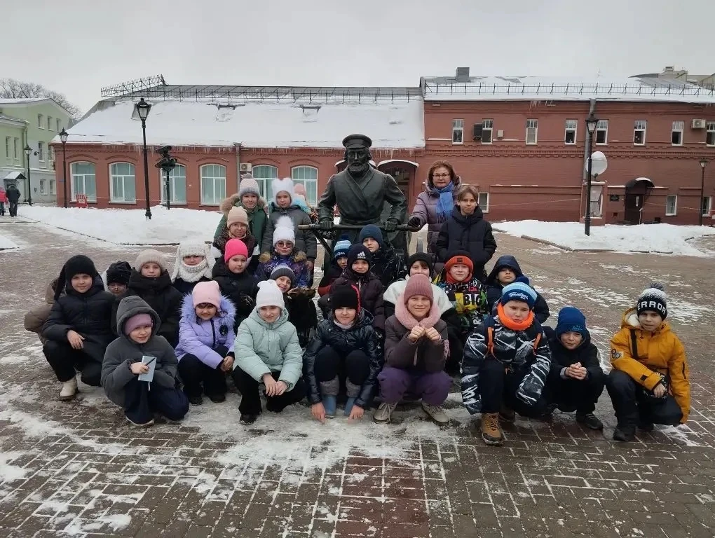 26 февраля ученики 3-1 класса, под руководством Шафранской Александры Николаевны, посетили экспозици