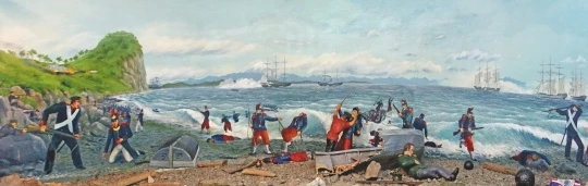 Бой у де-Кастри — 3-16 октября 1855 года