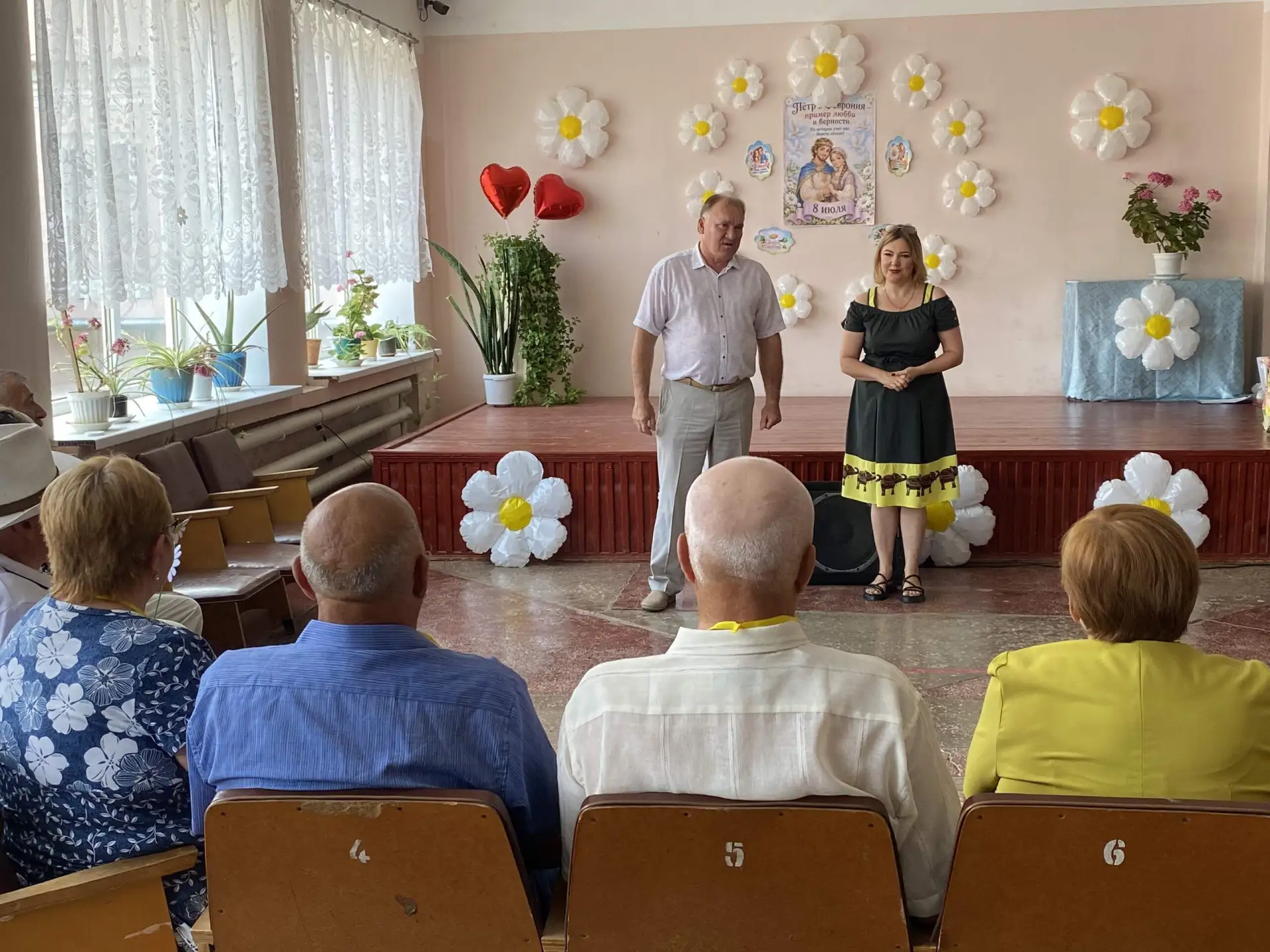 8 июля, в День семьи, любви и верности, для семей Елены и Петра Кириченко, Галины и Але...