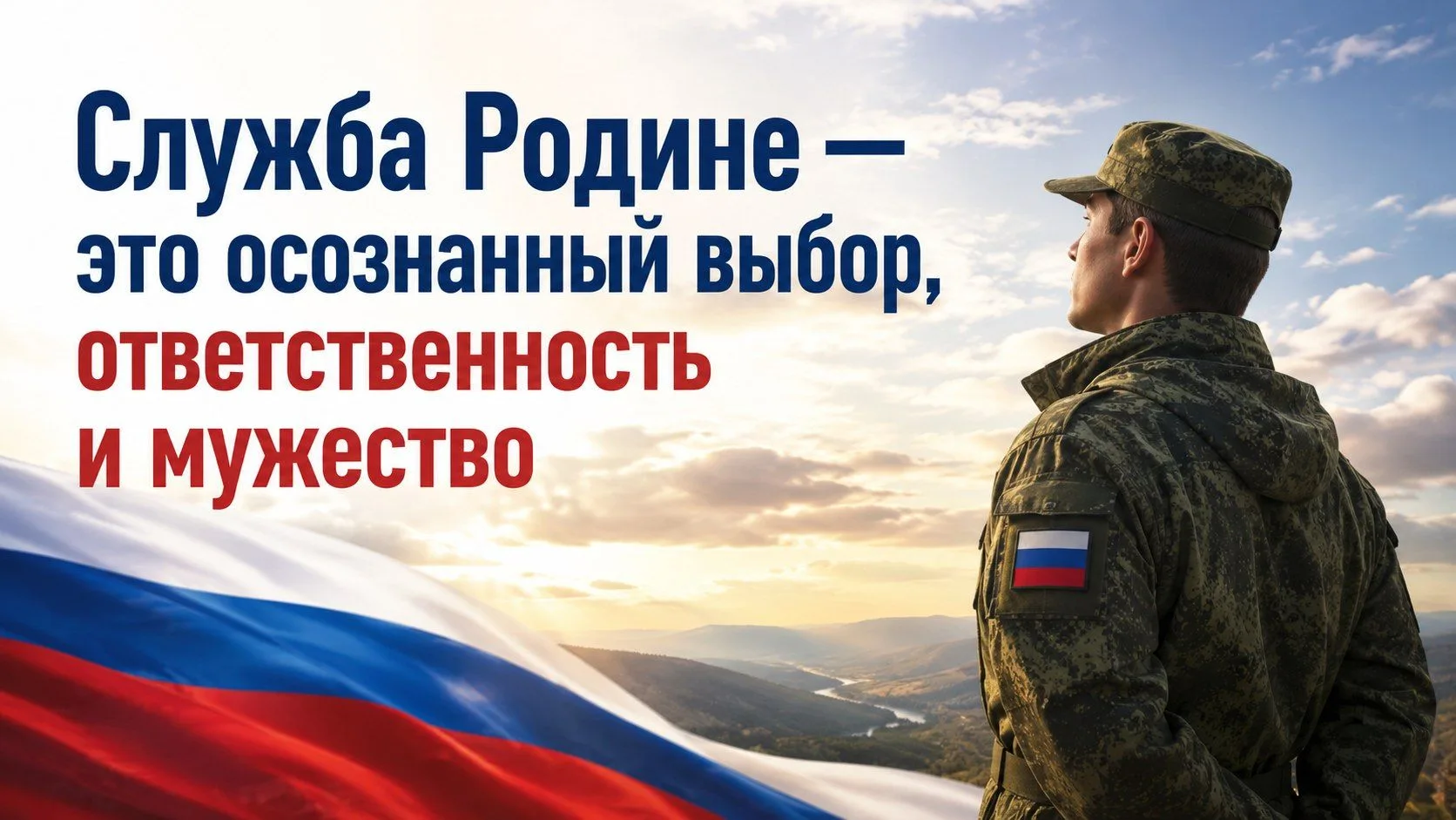 🇷🇺Служба Родине — это осознанный выбор, ответственность и мужество

В зону специальной военной опе