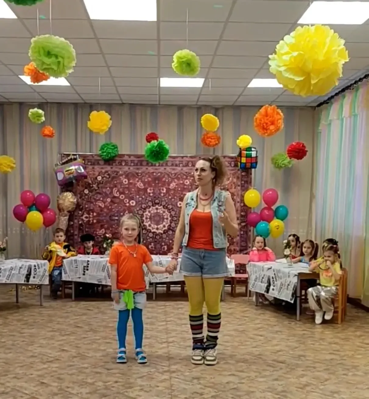 В рамках проекта "Предшкола-стандарт детского сада" и недели "Взаимодействие с родителями" мы устрои