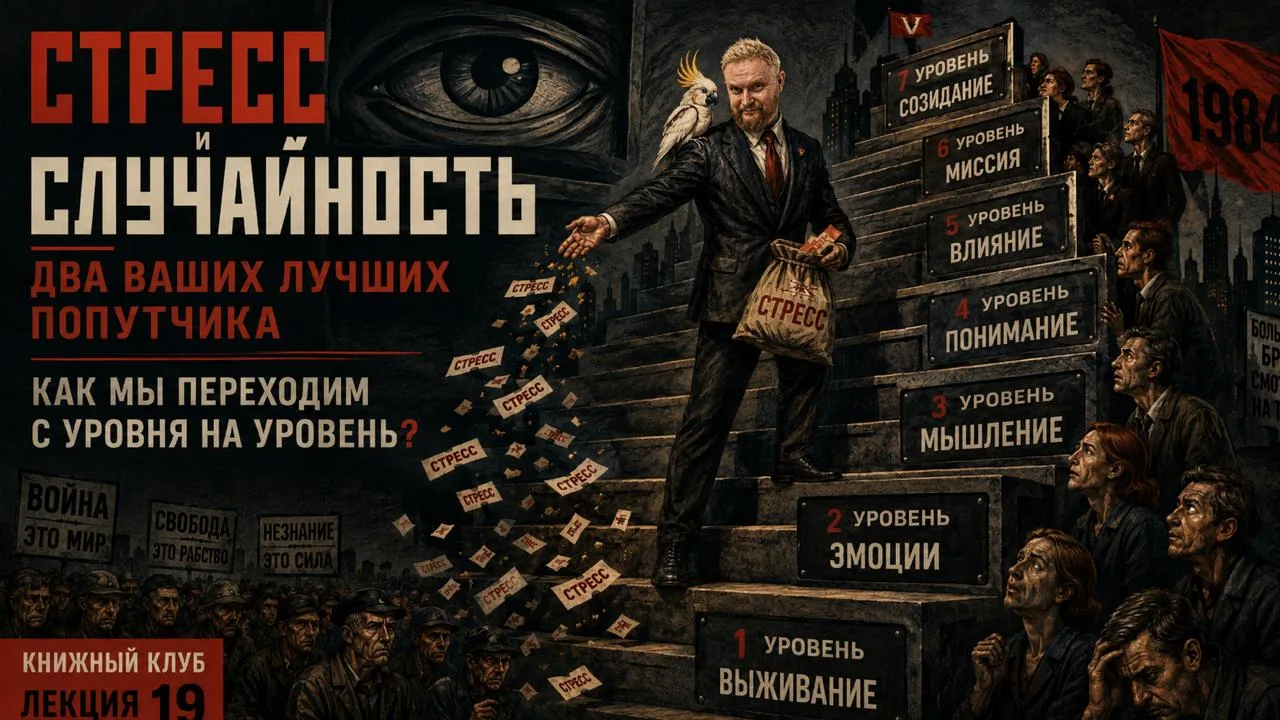 🚨📺 Почему нужно искать стресс, а если он не находится, то нужно его придумать себе самому? Почему 
