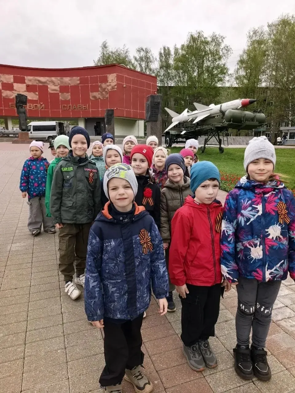 ЦРР - детский сад N105  Память в сердцах: воспитанники детского сада N 105 почтили память героев 🌹  