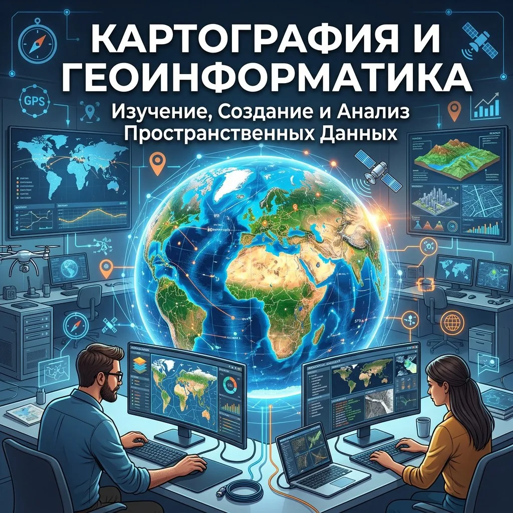 Картография и геоинформатика: управляй пространством и создавай цифровое будущее! 🛰️

Картография и