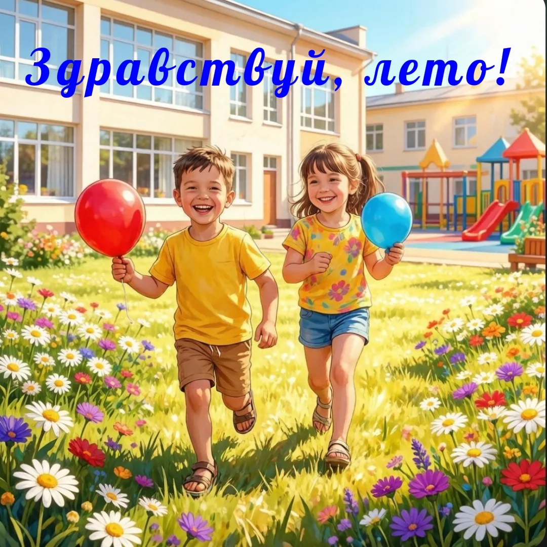 Здравствуй, лето! 🌞✨