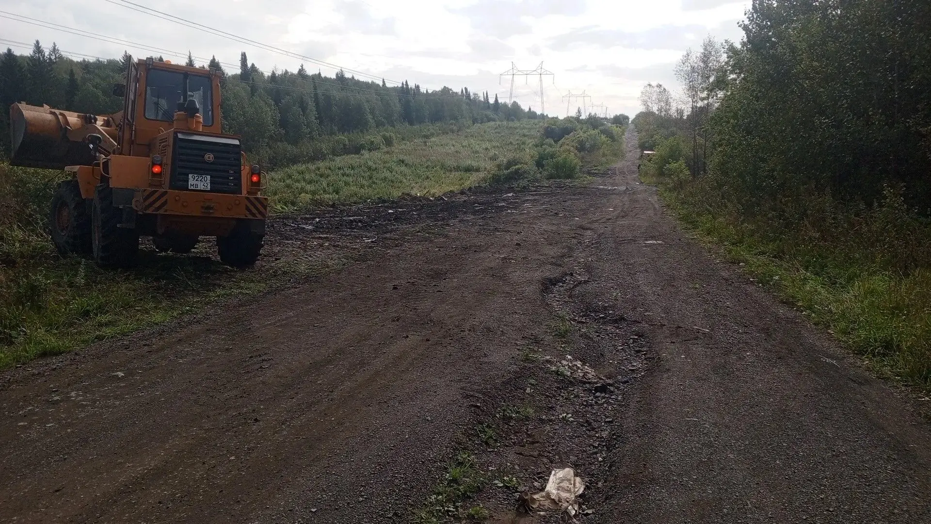 Уборка несанкционированной свалки в районе ул. Воскресная