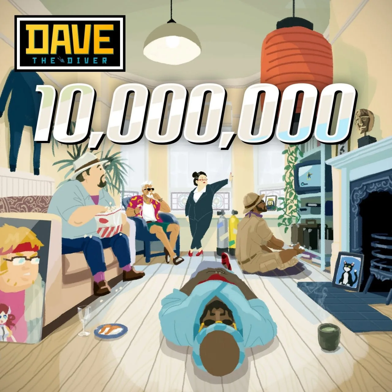 DAVE THE DIVER покорила отметку в 10 миллионов копий