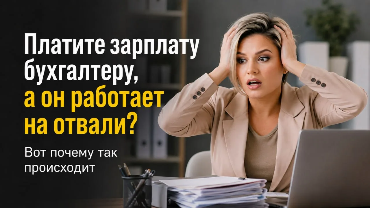 Платите зарплату бухгалтеру, а он работает «на отвали»?