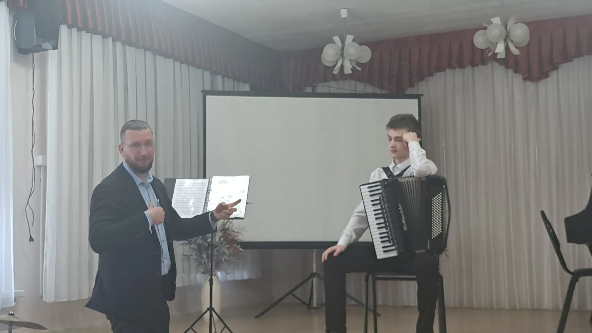 12 февраля музыкальная школа приняла визит высококвалифицированных преподавателей Ставр...