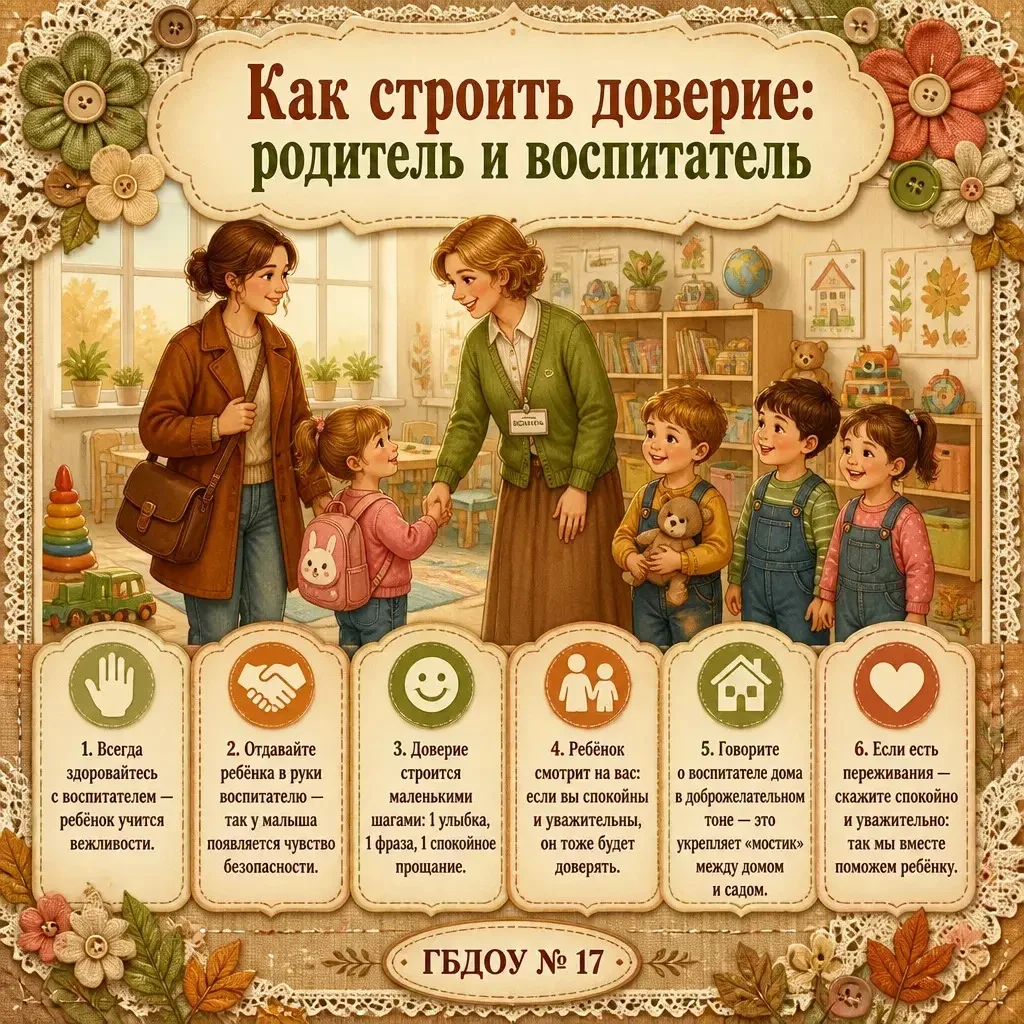 В преддверии нового учебного года предлагаем несколько советов родителям воспитанников ...