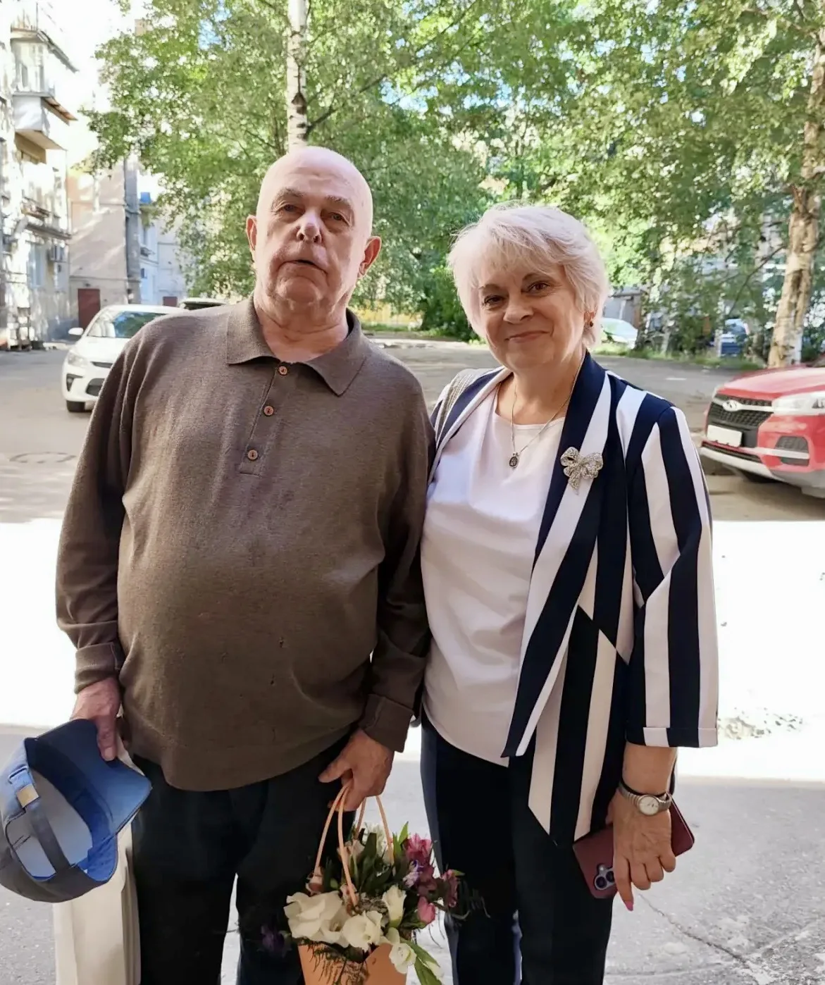 Сотрудники МО Малая Охта поздравили с 90-летием наших дорогих юбиляров — Бертова Никола...