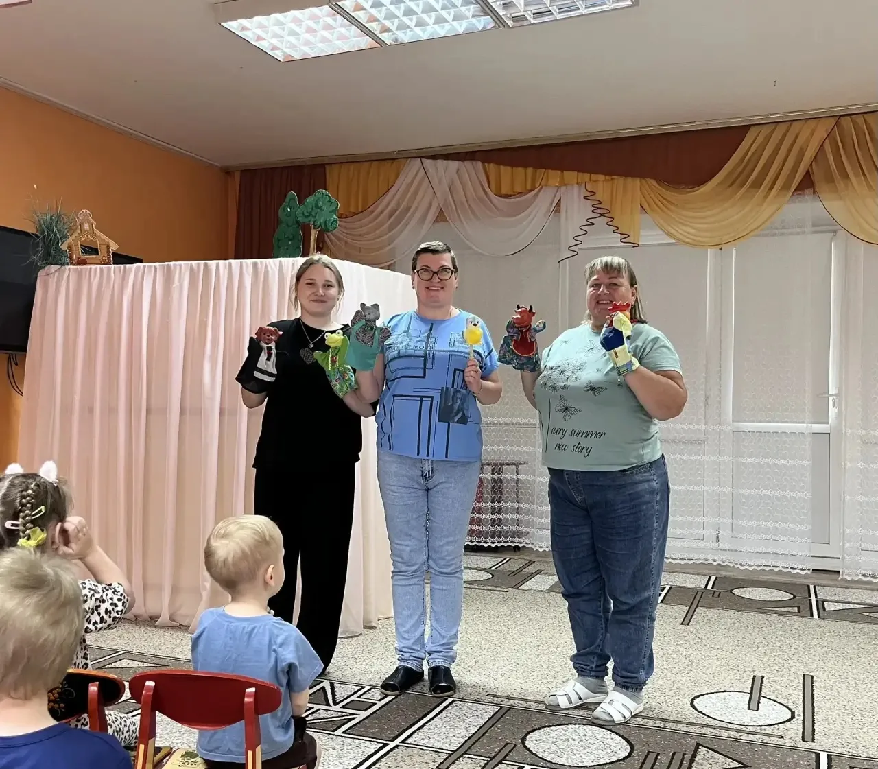 🎭 В нашем детском саду ожила сказка!В минувшую пятницу дети посмотрели яркое и увлекательное предст