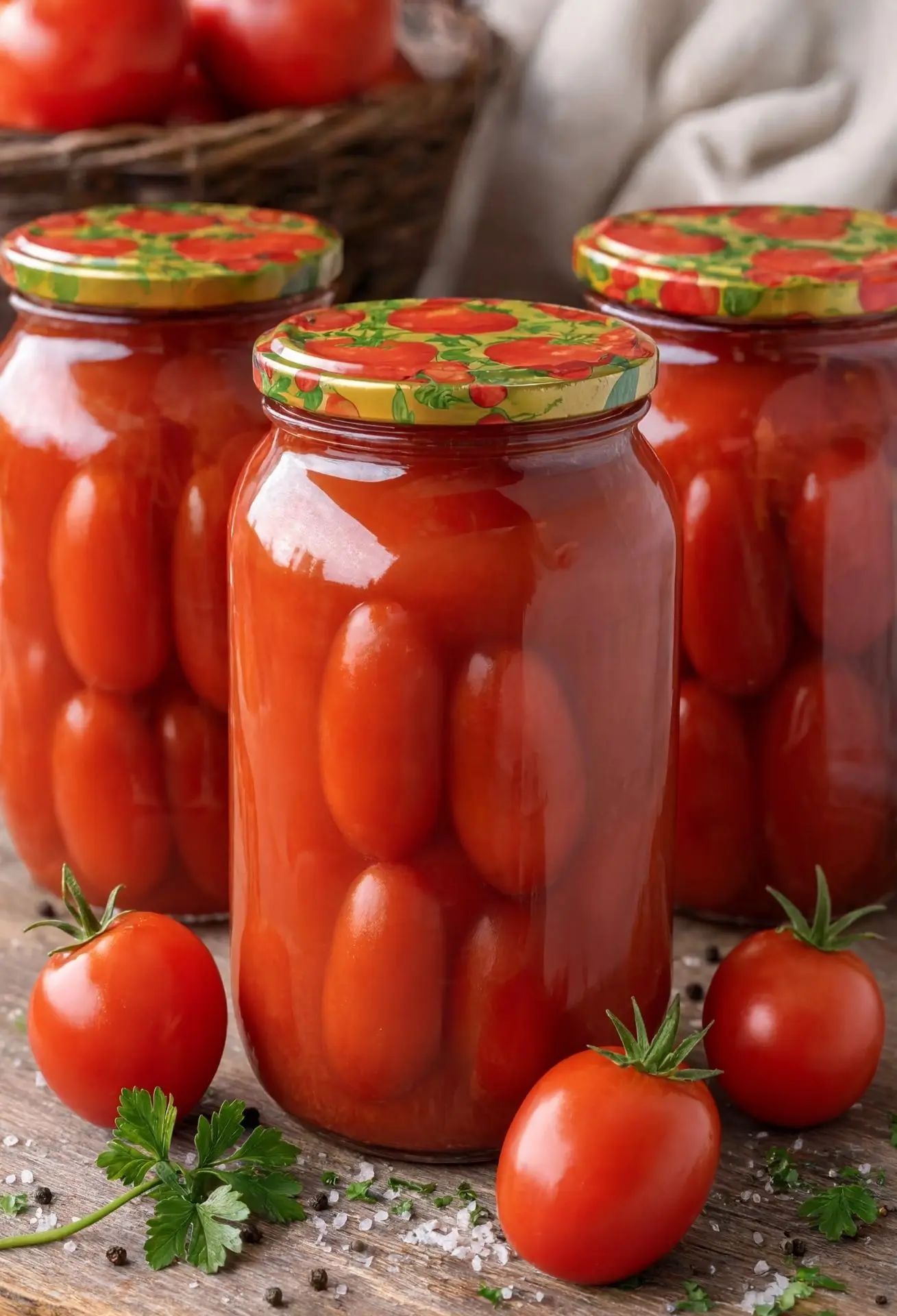 🍅 ПОМИДОРЫ В СОБСТВЕННОМ СОКУ НА ЗИМУ 🍅