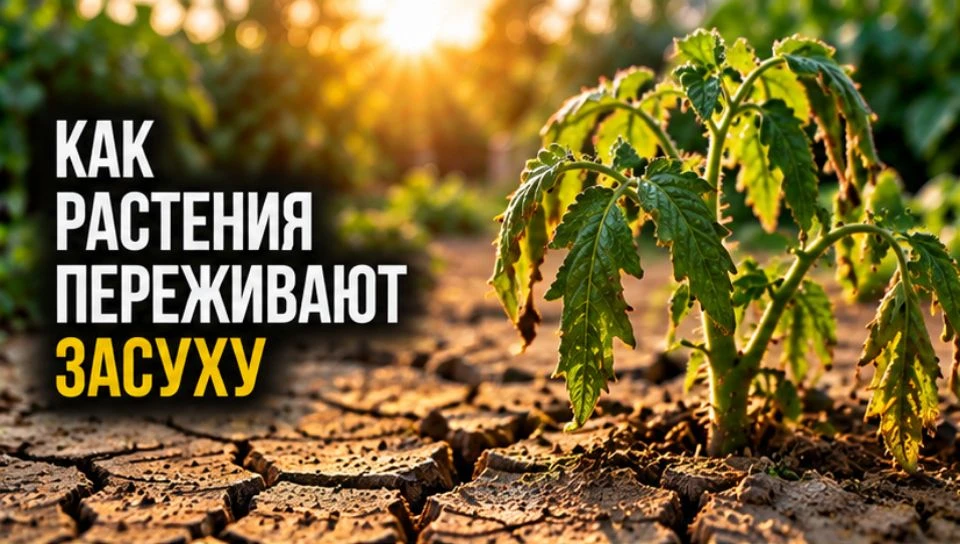 Как растения переживают засуху