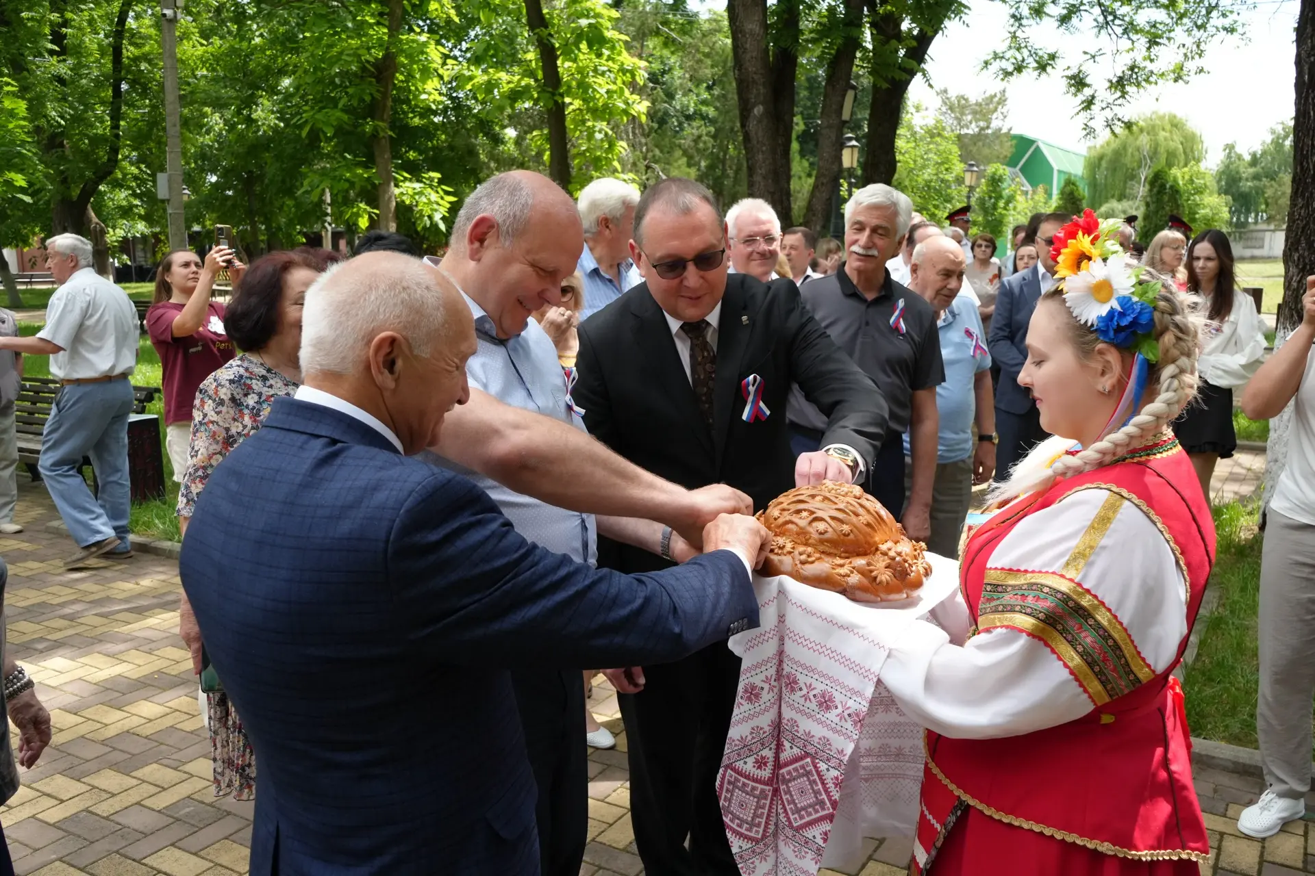 В Центральном парке села Успенского состоялся традиционный фестиваль национальных культ...