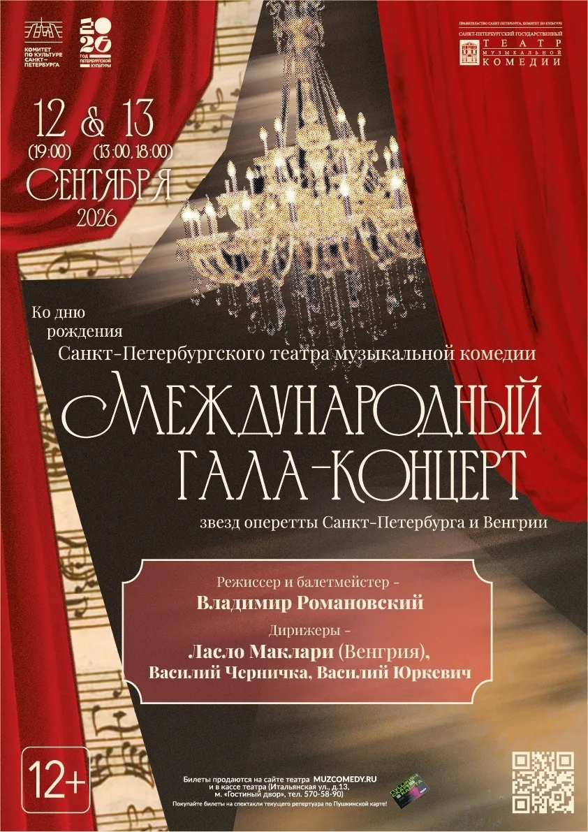 Венгерские гости Международного гала-концерта звёзд оперетты Санкт-Петербурга и Венгрии.