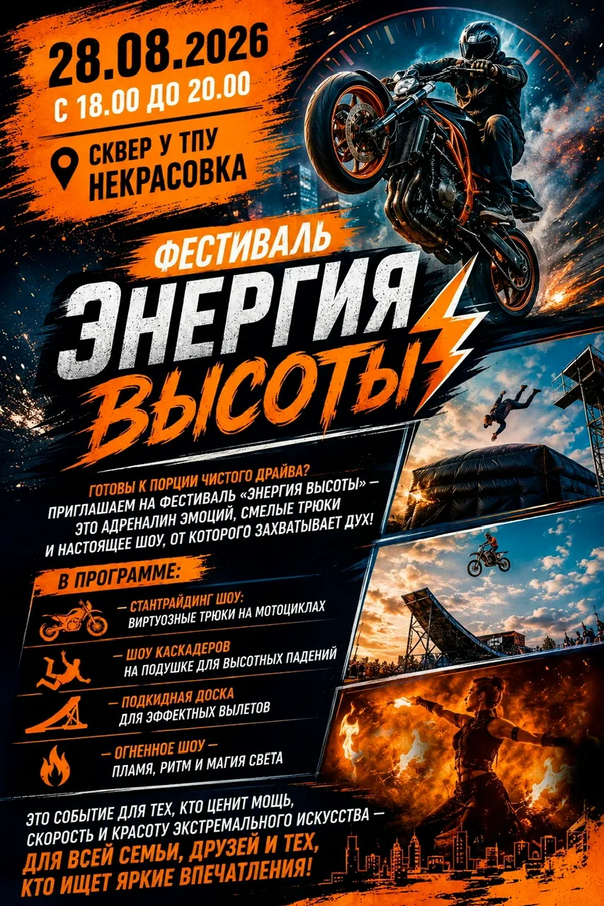 🏍️ Всех ждём сегодня на шоу!