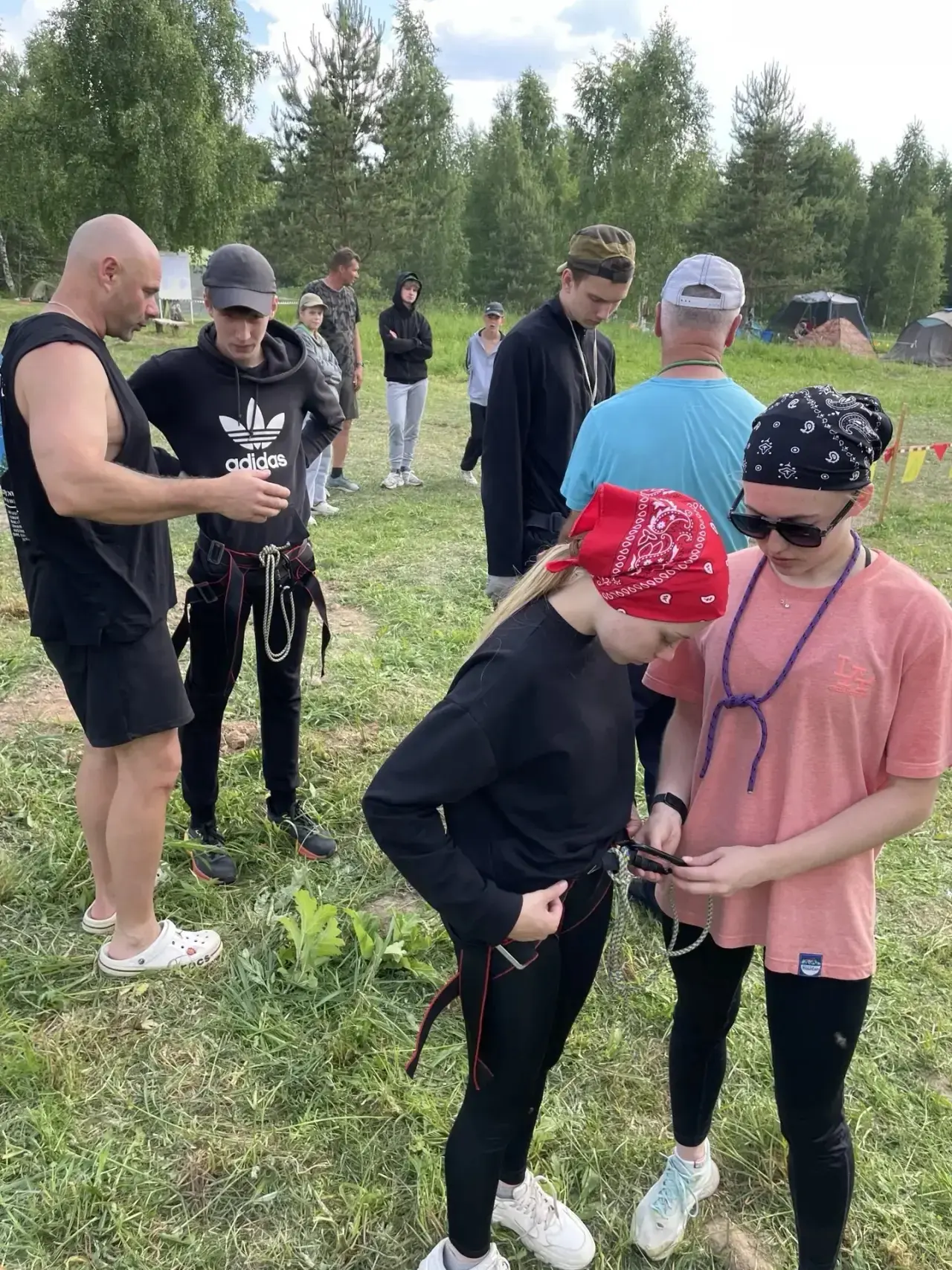 🎉 В Ивановском округе завершился ежегодный туристический слёт школьников. Мероприятие прошло в дере