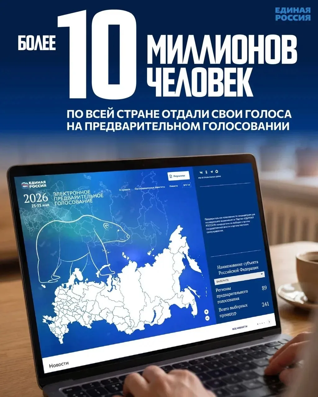 Единая Россия в 17-й раз провела предварительное голосование, которое стало важным этап...