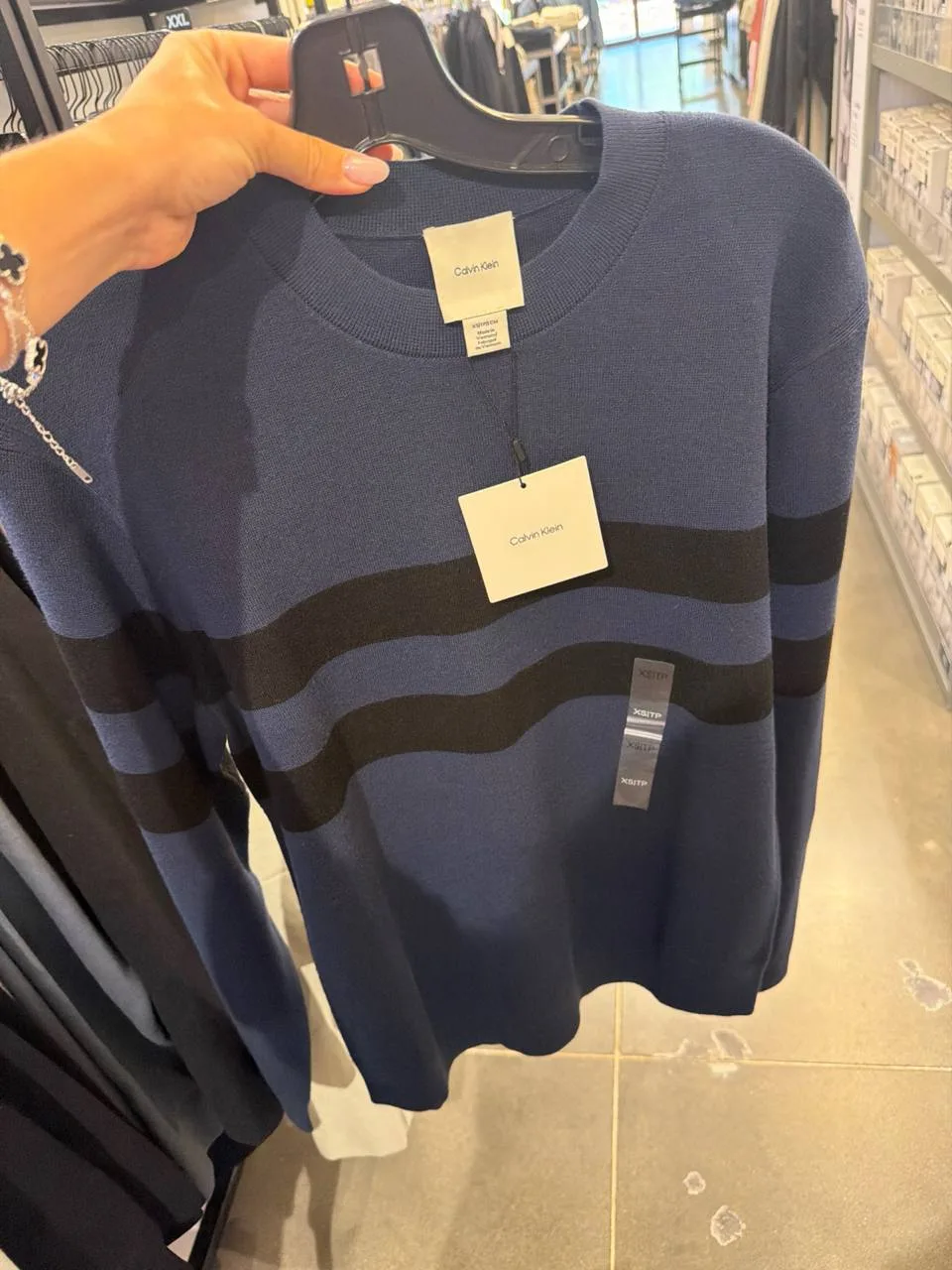 XS, S, XL