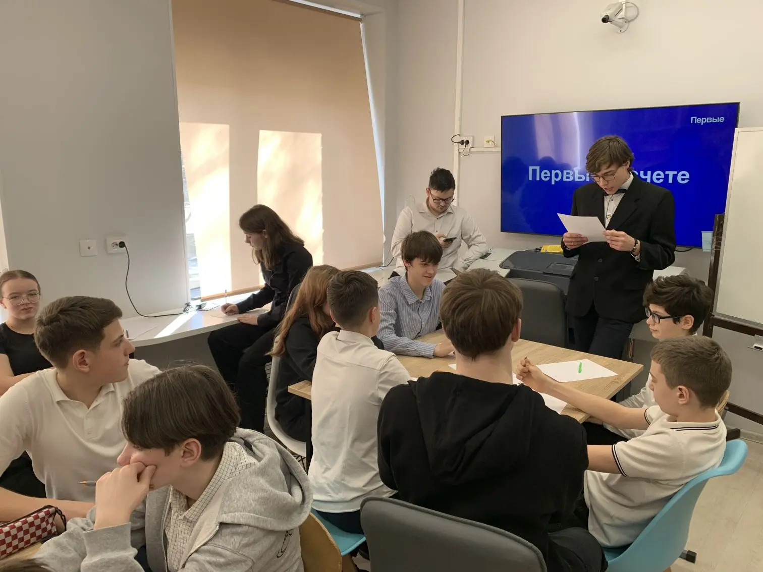 🧮 Математическая битва в нашей школе! 🧮    13 марта в стенах нашей школы было жарко! И речь вовсе не