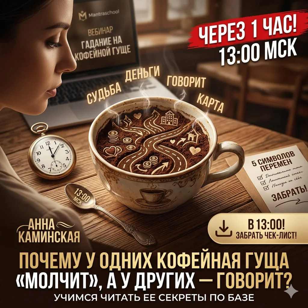 ☕️ Почему у одних кофейная гуща «молчит», а у других — говорит?

До эфира остался всего 1 час. Пока 