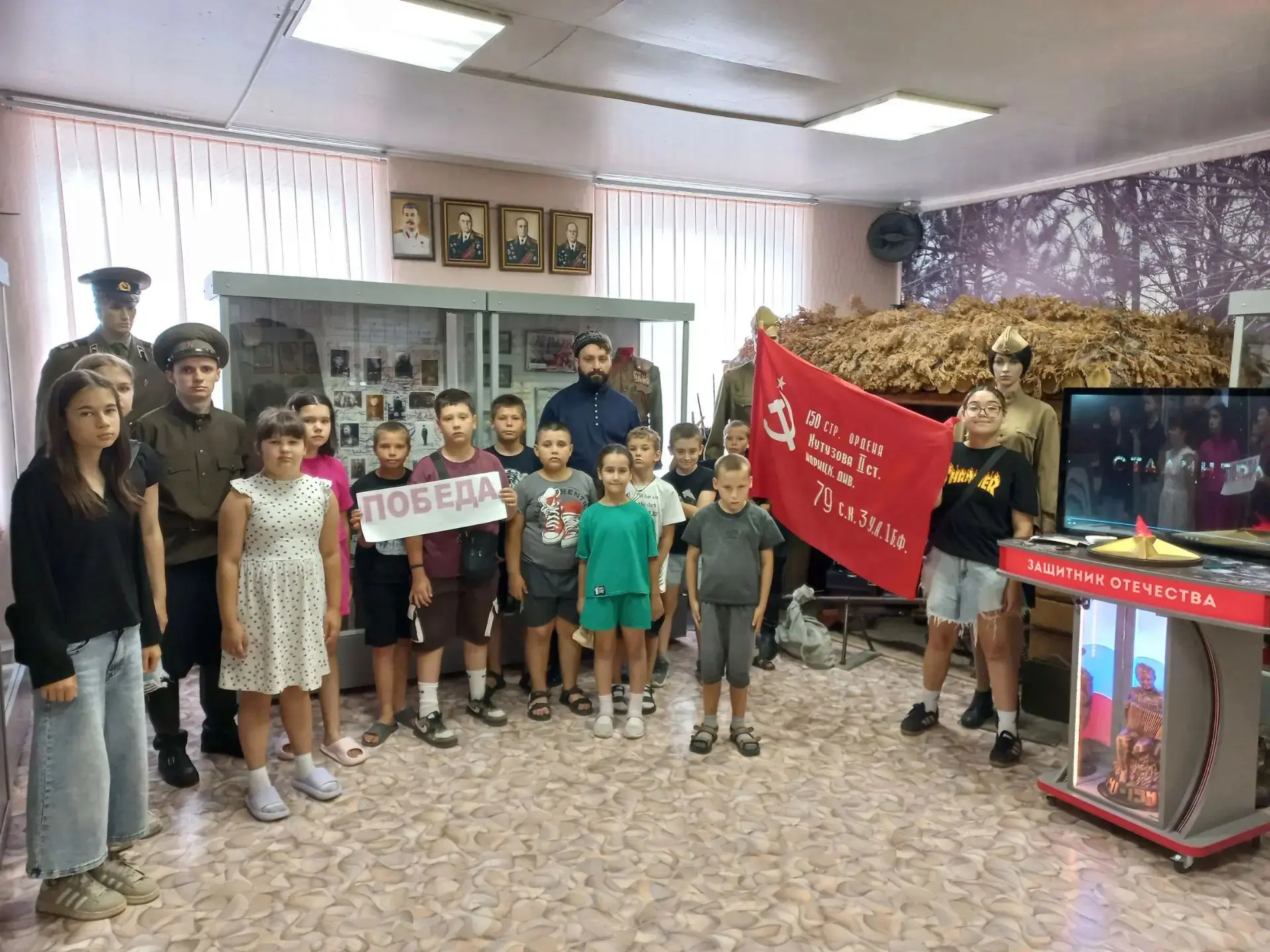 Сегодня для воспитанников летнего оздоровительного лагеря «Патриот» в Музее истории донских казаков 