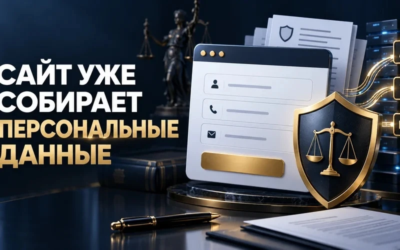 Форма заявки уже собирает персональные данные: какие документы нужны сайту по 152-ФЗ