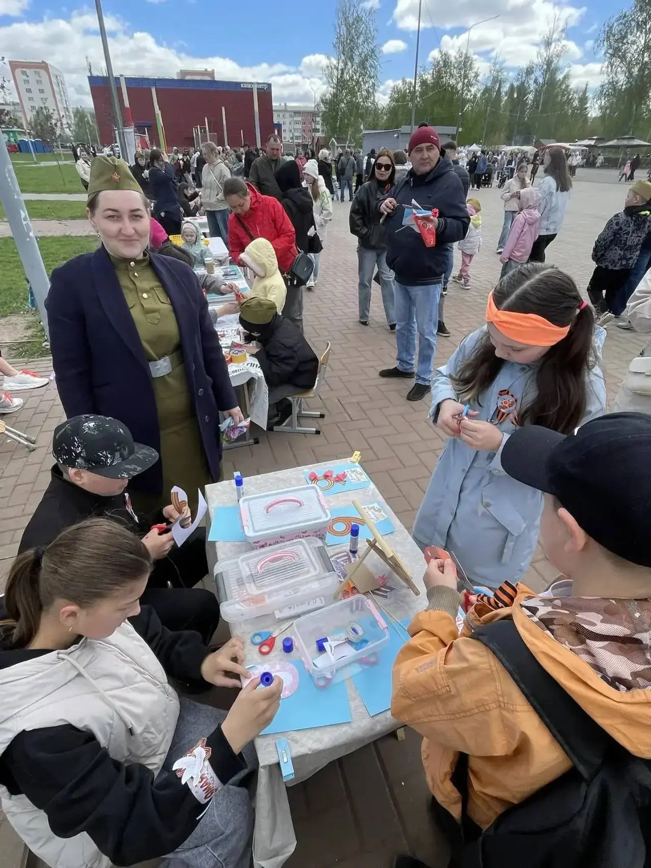 Сегодня на городском празднике Победы был особенный уголок добра ✨