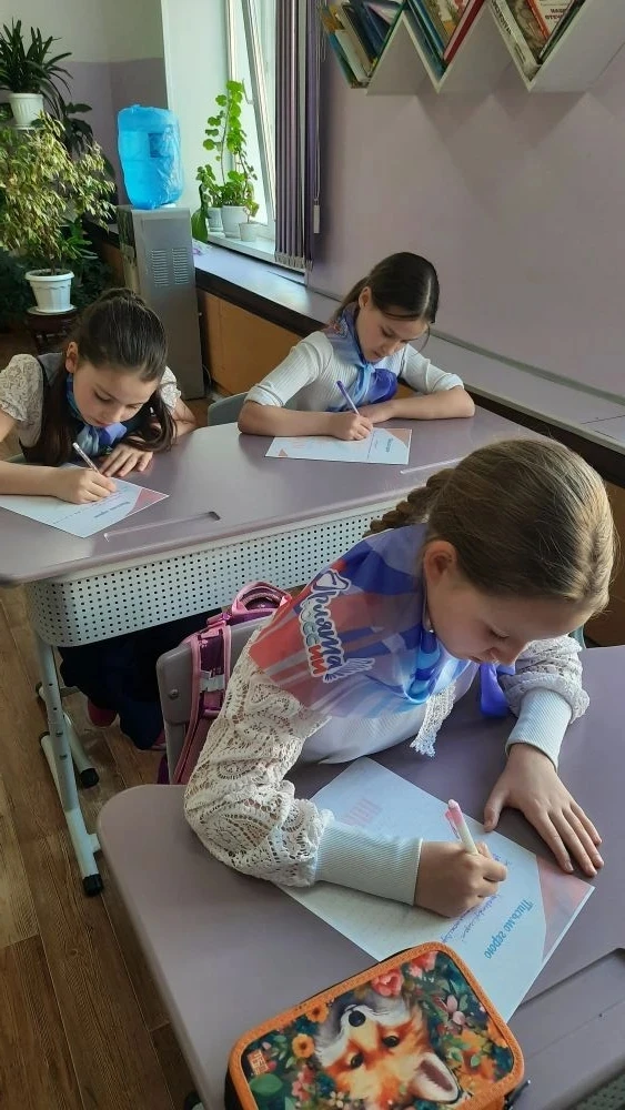 🎗️✍️ В ГИМНАЗИИ №259 ПРОШЁЛ ДИКТАНТ ПОБЕДЫ 2026  ☑️💫🇷🇺 24 апреля 2026 года в стенах МБОУ «Гимназия №