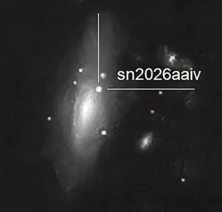 🌌 Космос ближе, чем кажется: астрономы БФУ имени Канта запечатлели вспышку сверхновой ...