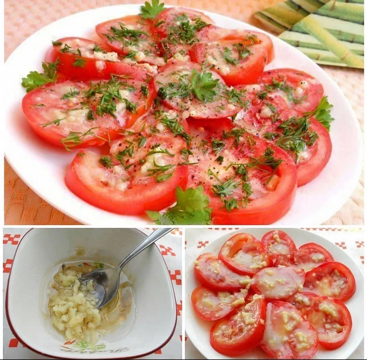 Маринованные помидоры за 10 минут🥗

📌Ингредиенты:
🍅помидоры свежие - 2-3 шт.
🌱горчица готовая - 