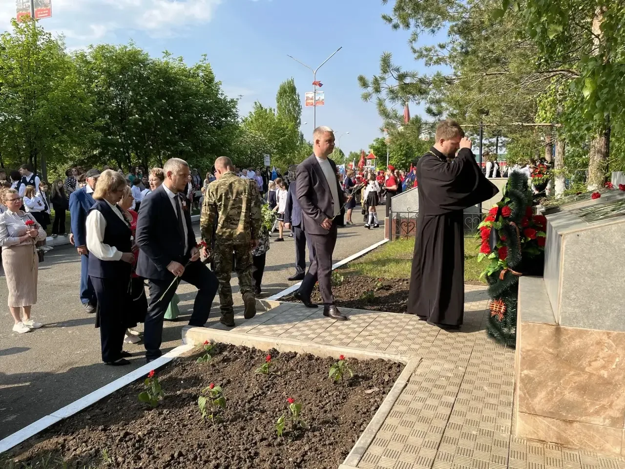 День Победы: память, гордость, единство  Сегодня в Подгородне-Покровском сельсовете проходят  торжес