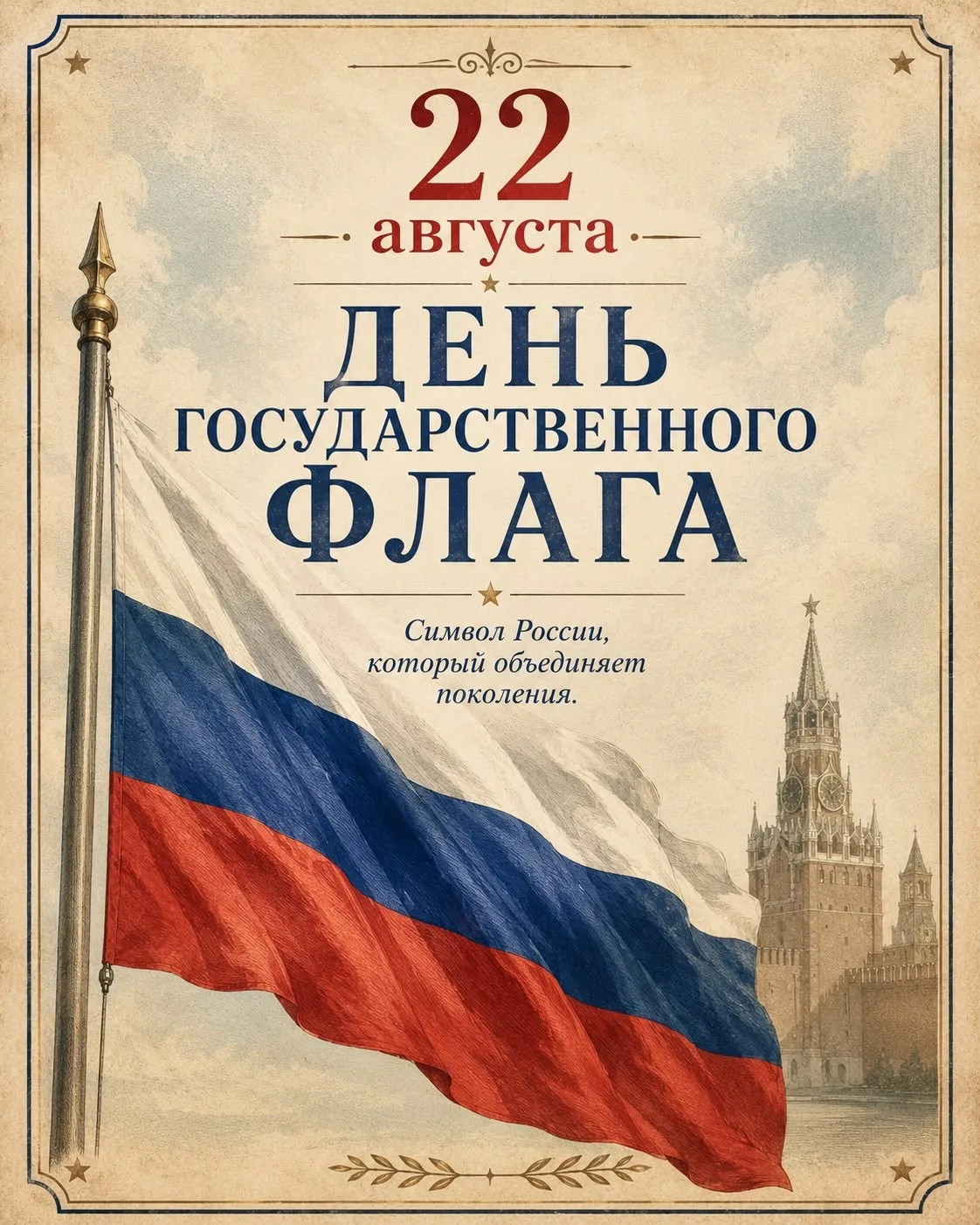 С Днём Государственного флага России!