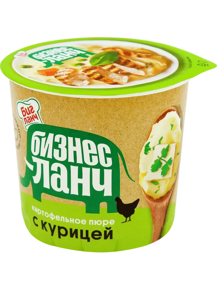 🍲 ПЮРЕ БИЗНЕС ЛАНЧ КУРИЦА 40Г – 41.25₽/УП. (УП. 24 УП.)

В ассортименте:
• Быстрое и сытное пюре с 