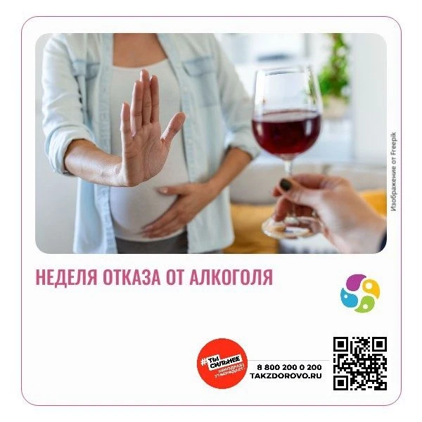 Неделя отказа от алкоголя.