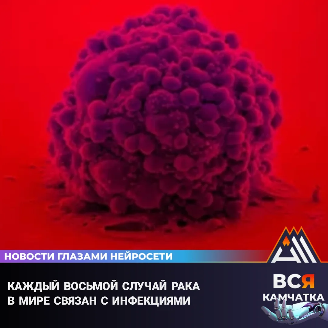 В 2024 году 2,3 млн случаев рака вызваны инфекциями
