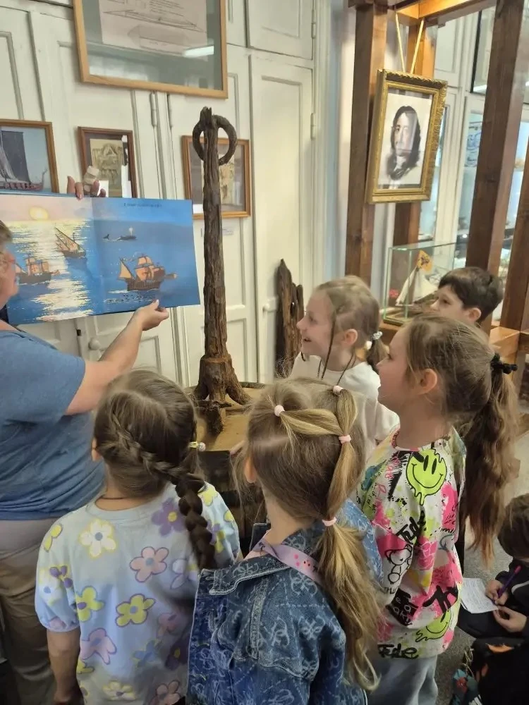 🌊🏛️ Сегодня наш лагерь посетил Морской музей! 🏛️🌊