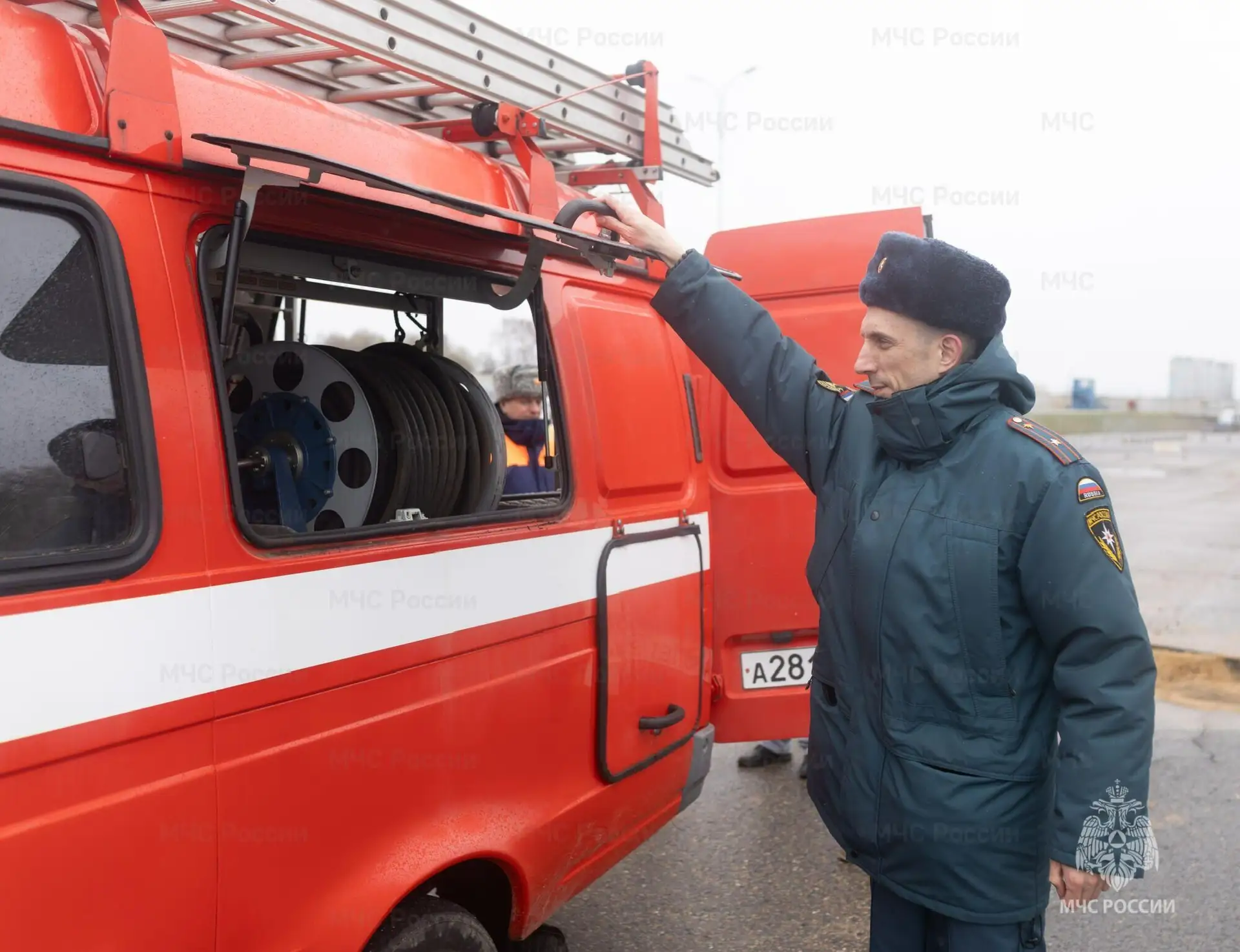 📌В Лобне начала работать добровольная пожарная команда на предприятии «Сакура»  В городском округе Л