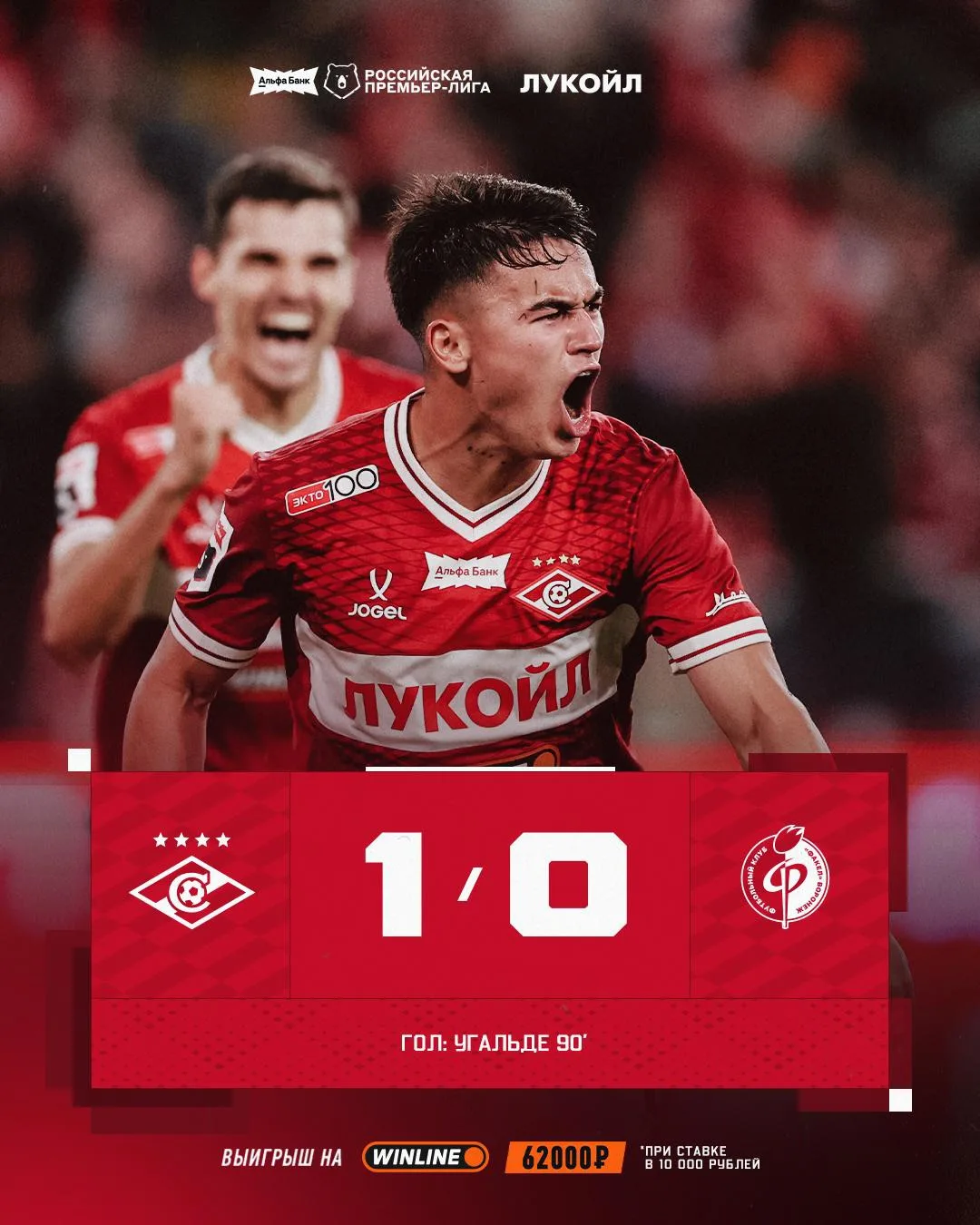 ⚡️«Спартак» вырывает победу у воронежского «Факела»