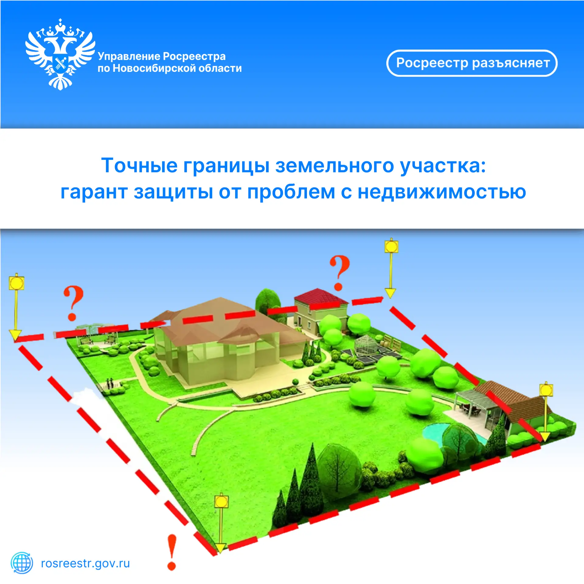 🏡Установленные границы земельного участка являются обязательным условием при совершени...
