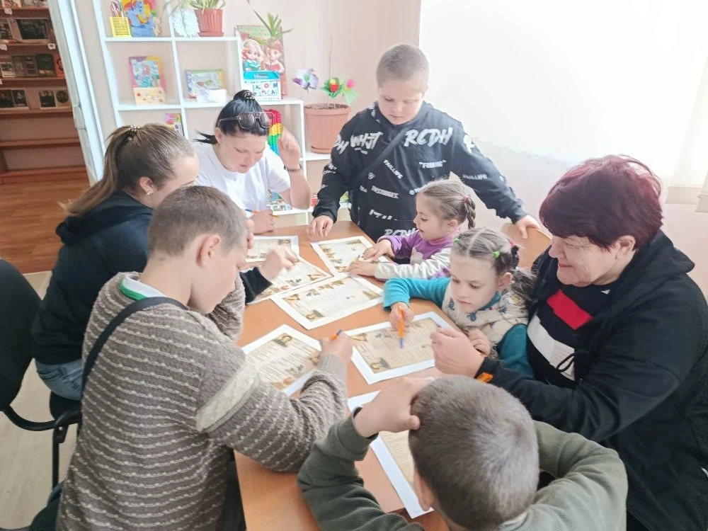 В Дудчинской библиотеке прошел литературный час "В мире сказки"  Мероприятие состоялось в рамках Пуш
