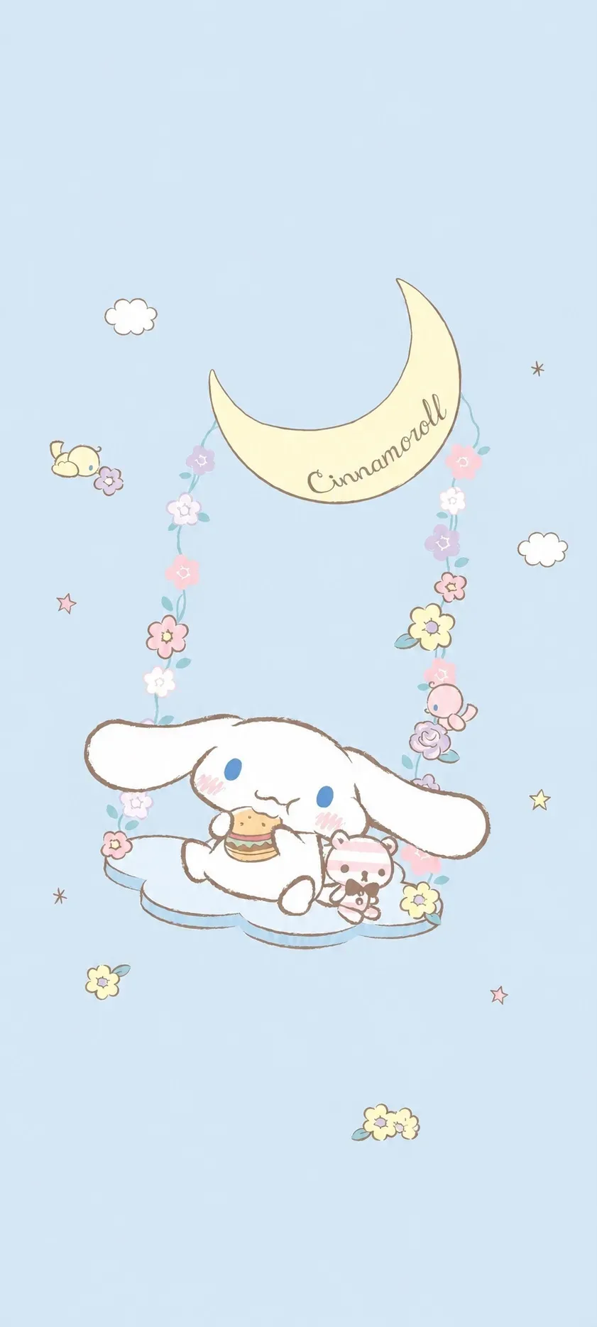 Ночные обои с Синамороллом 🌌