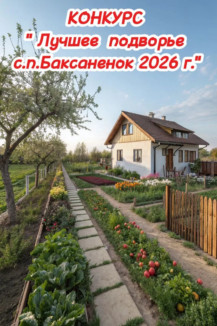 С 20 мая по 20 июня 2026 года на территории сельского поселения Баксаненок стартовал ко...