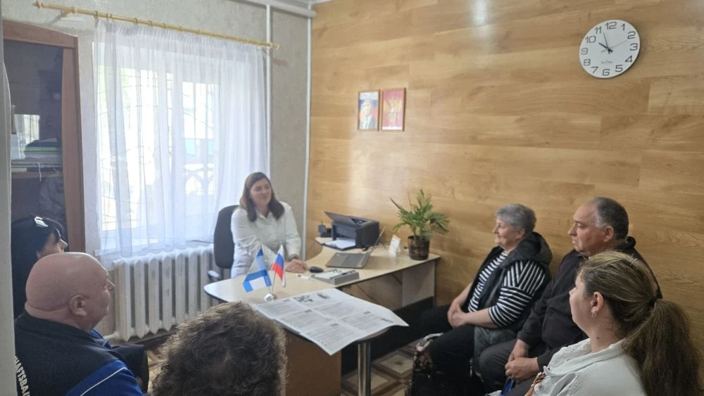 В отделении ГКУ ХО «Центр занятости населения Херсонской области» в Чаплинском муниципа...