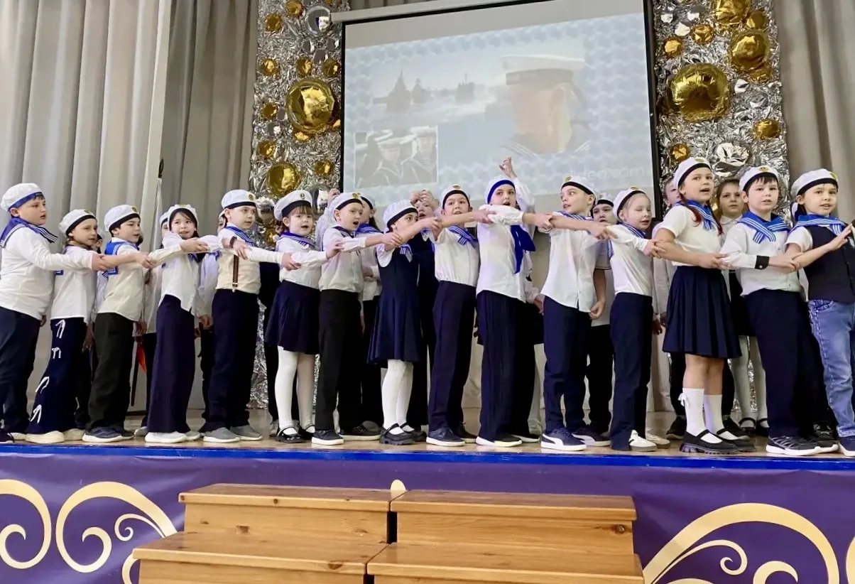 🎵26 февраля в нашей школе прошел замечательный праздник — фестиваль солдатской песни, в котором прин